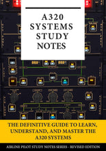 Load image into Gallery viewer, A320 SYSTEMS STUDY NOTES