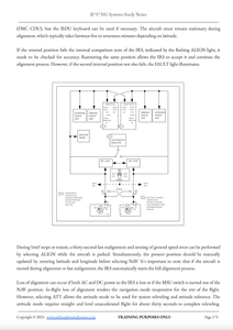 B737 Pilot Systems IRS