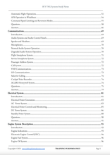 Load image into Gallery viewer, B737 Systems Study Notes Table of Contents
