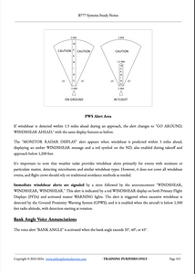 The B777 Systems Study Notes